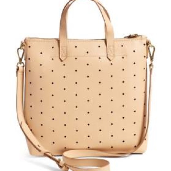 Madewell Mini Transport Perforated Leather Bag - Picture 3 of 8